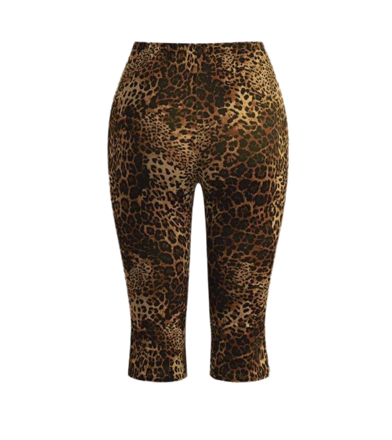 Leopard Capri Pants